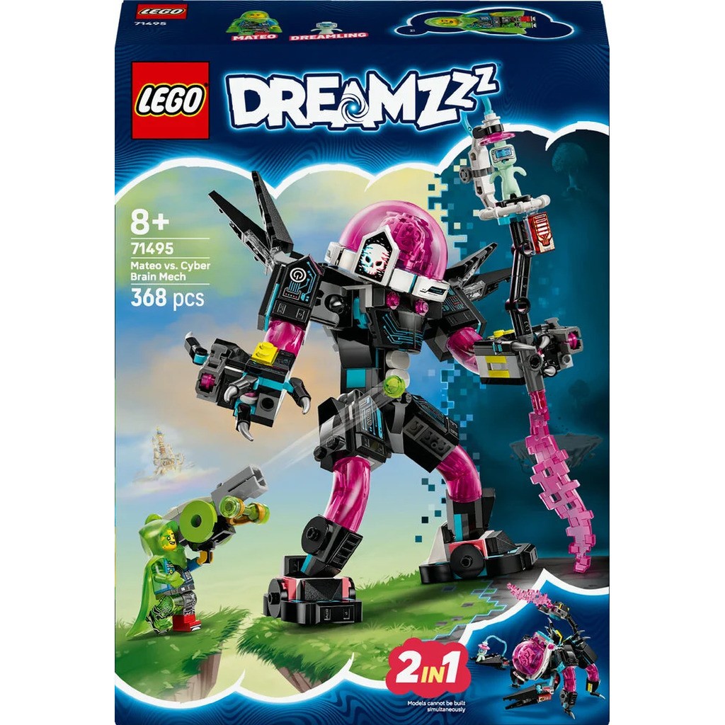 71495 LEGO DREAMZzz Mateo mod cyberhjerne-mech