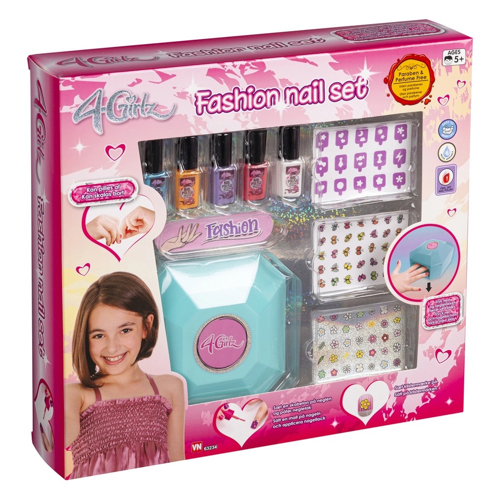 4-GIRLZ NAIL ART SÆT