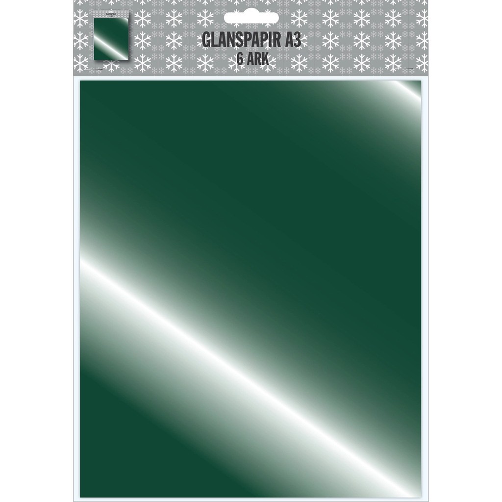 Glanspapir A3 6 ark