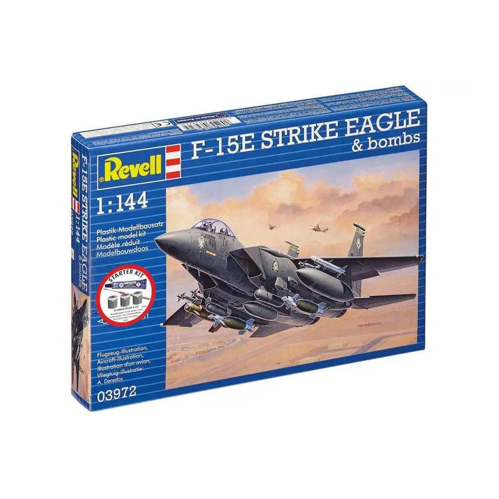 Starter Kit F-15E Strike Eagle & bombs 1:144