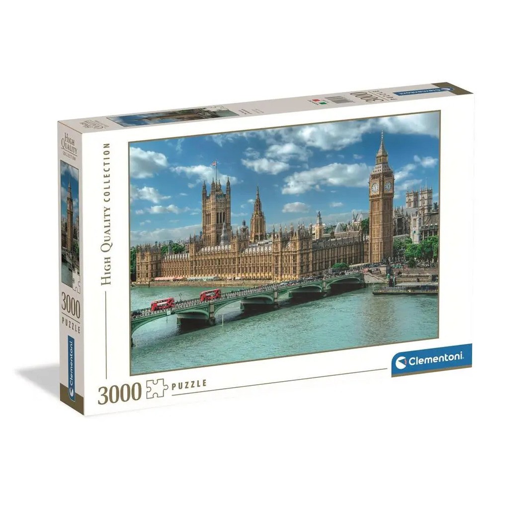 Puslespil Clenemtoni The Houses Of Parliament 3000 Brikker