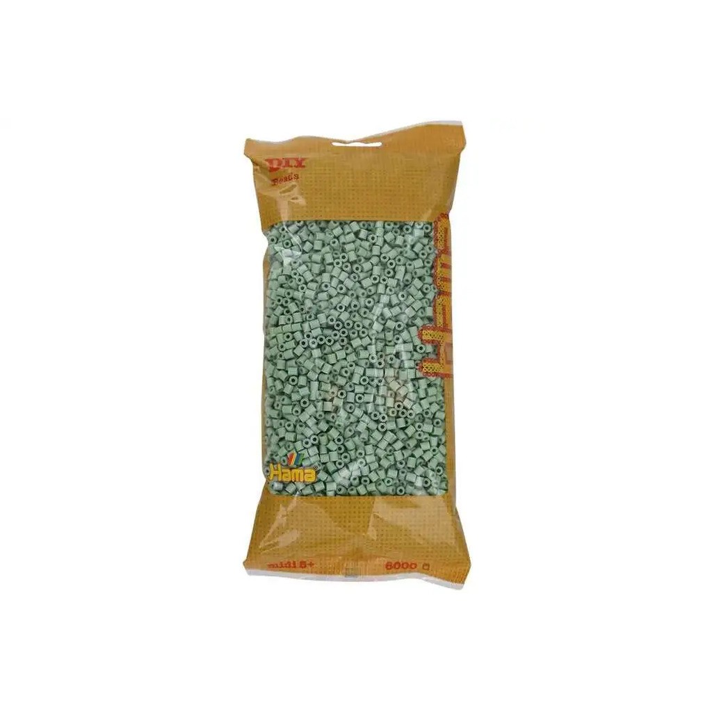 Hama midi perler 6000stk eukalyptus