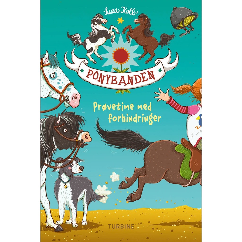 Ponybanden  Prøvetime med forhindringer