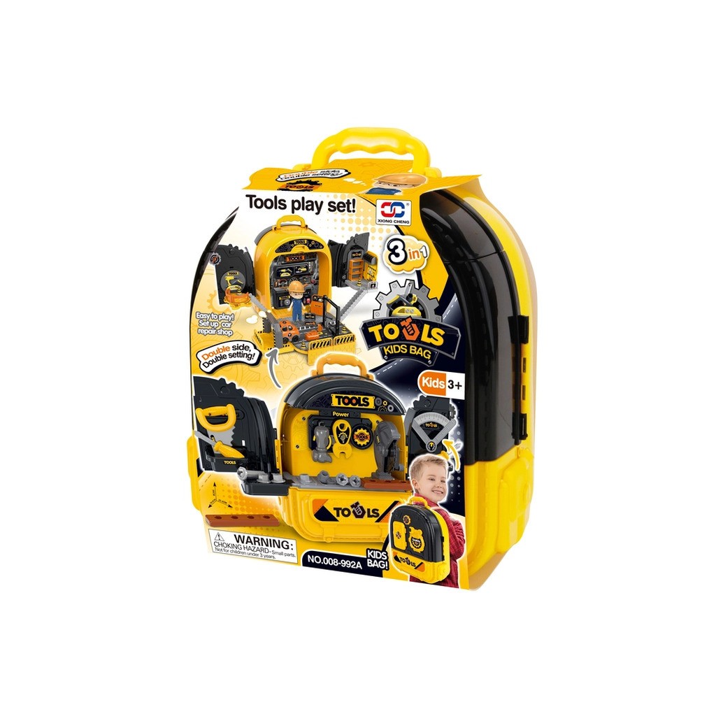 3 i 1 Værktøj legesæt