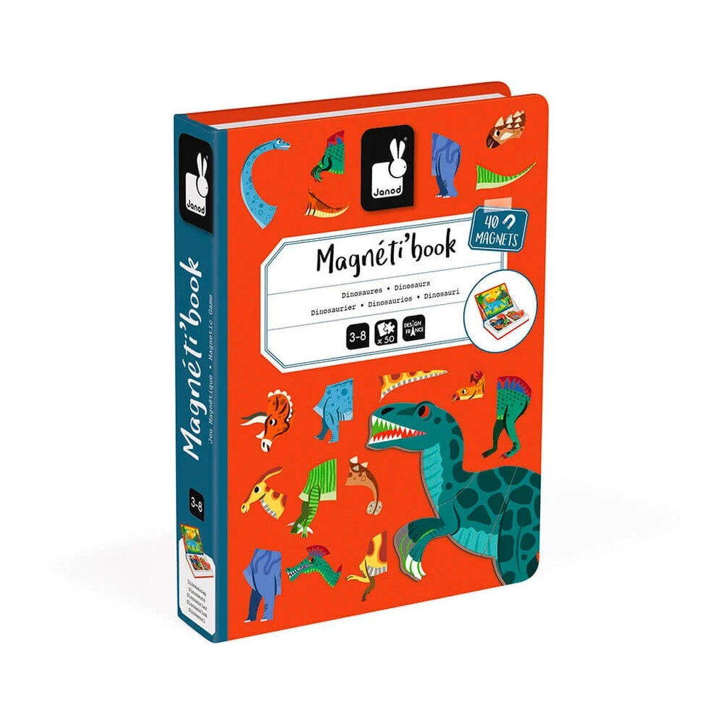 Magneti&apos;book - Dinosaurs - 40 magnets