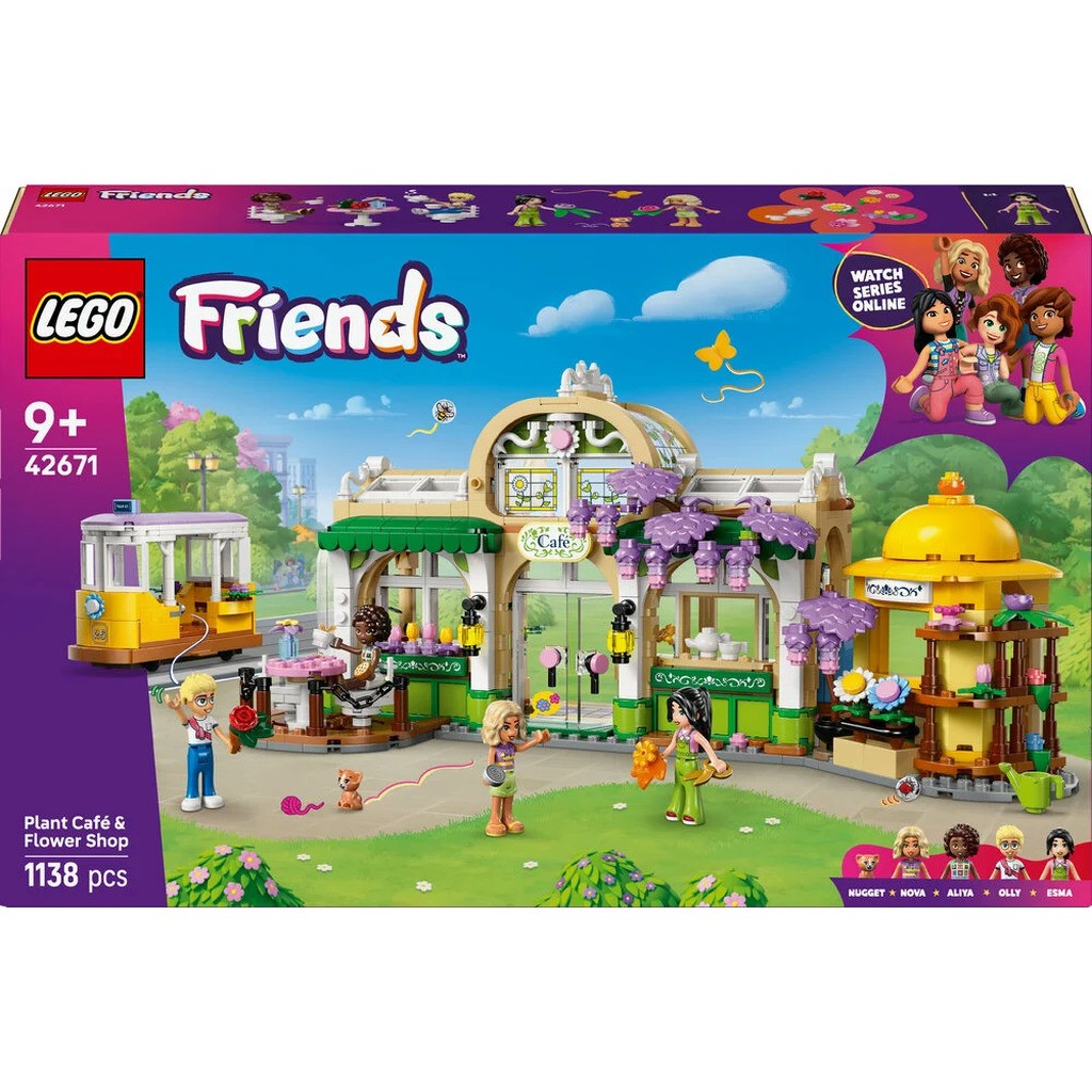42671 LEGO Friends Plantecafé og blomsterbutik