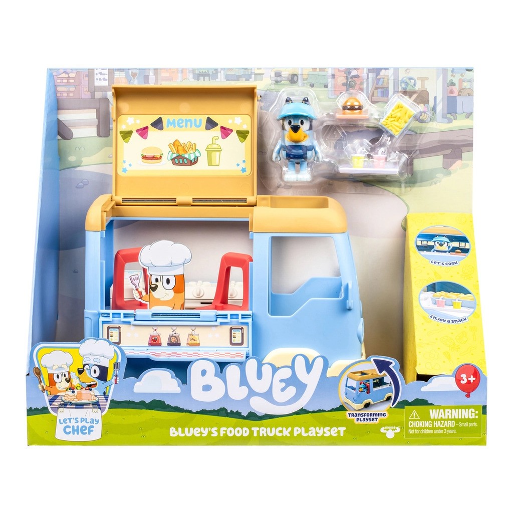 Bluey Food Truck med tilbehør