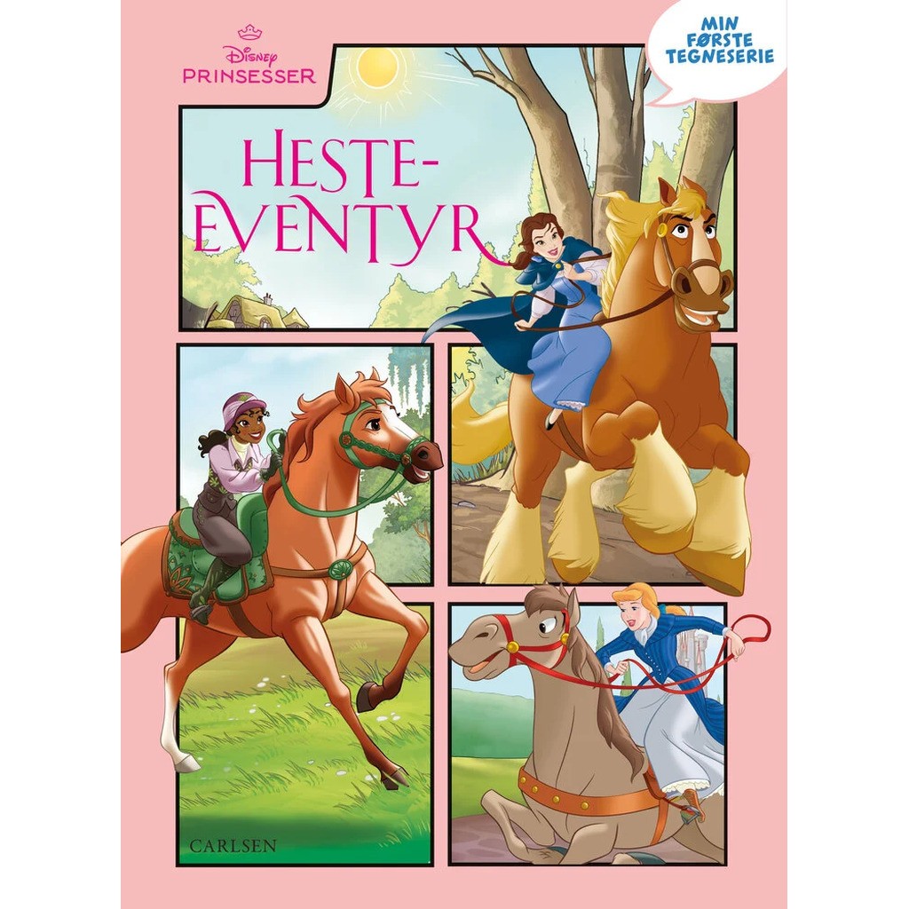 Min første tegneserie: Disney Prinsesser - Heste-eventyr