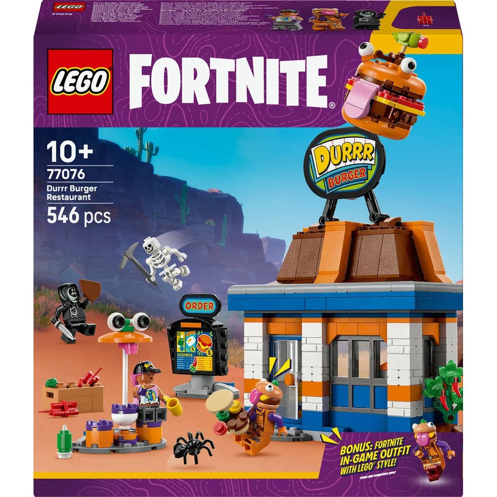 77076 LEGO Fortnite Durrr Burger-restaurant