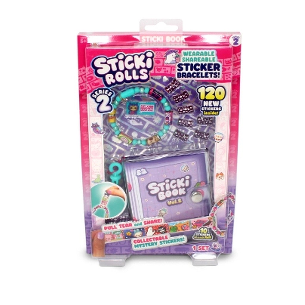 Sticki Rolls Sticki Book