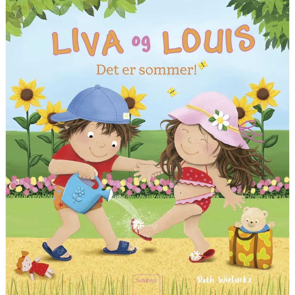 Liva og Louis. Det er sommer!