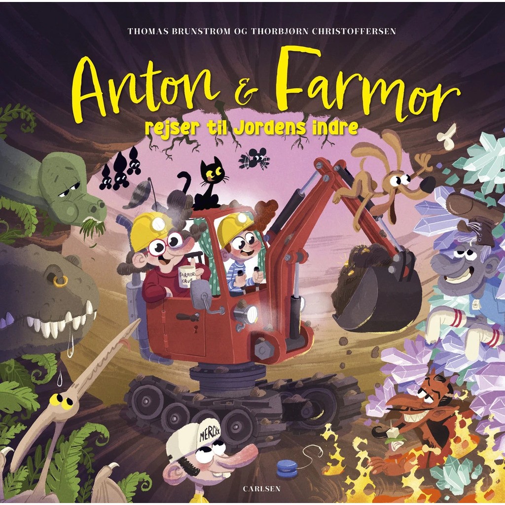 Anton og farmor rejser til jordens indre