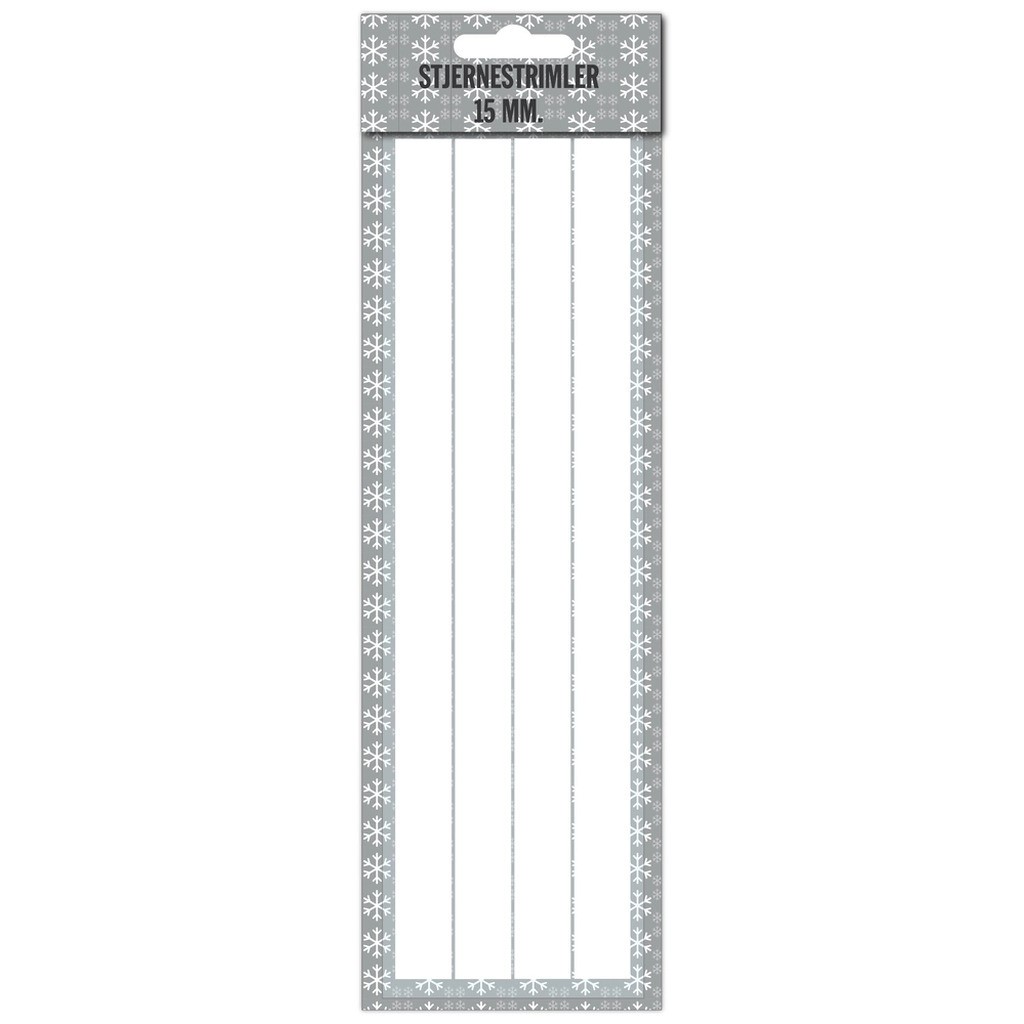 Stjernestrimler 15 mm
