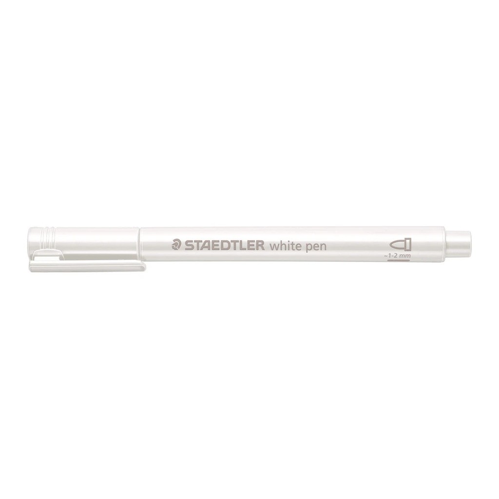 Marker Staedtler hvid metallic