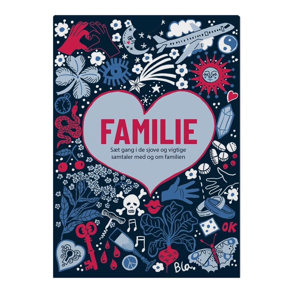 Familie samtalekort