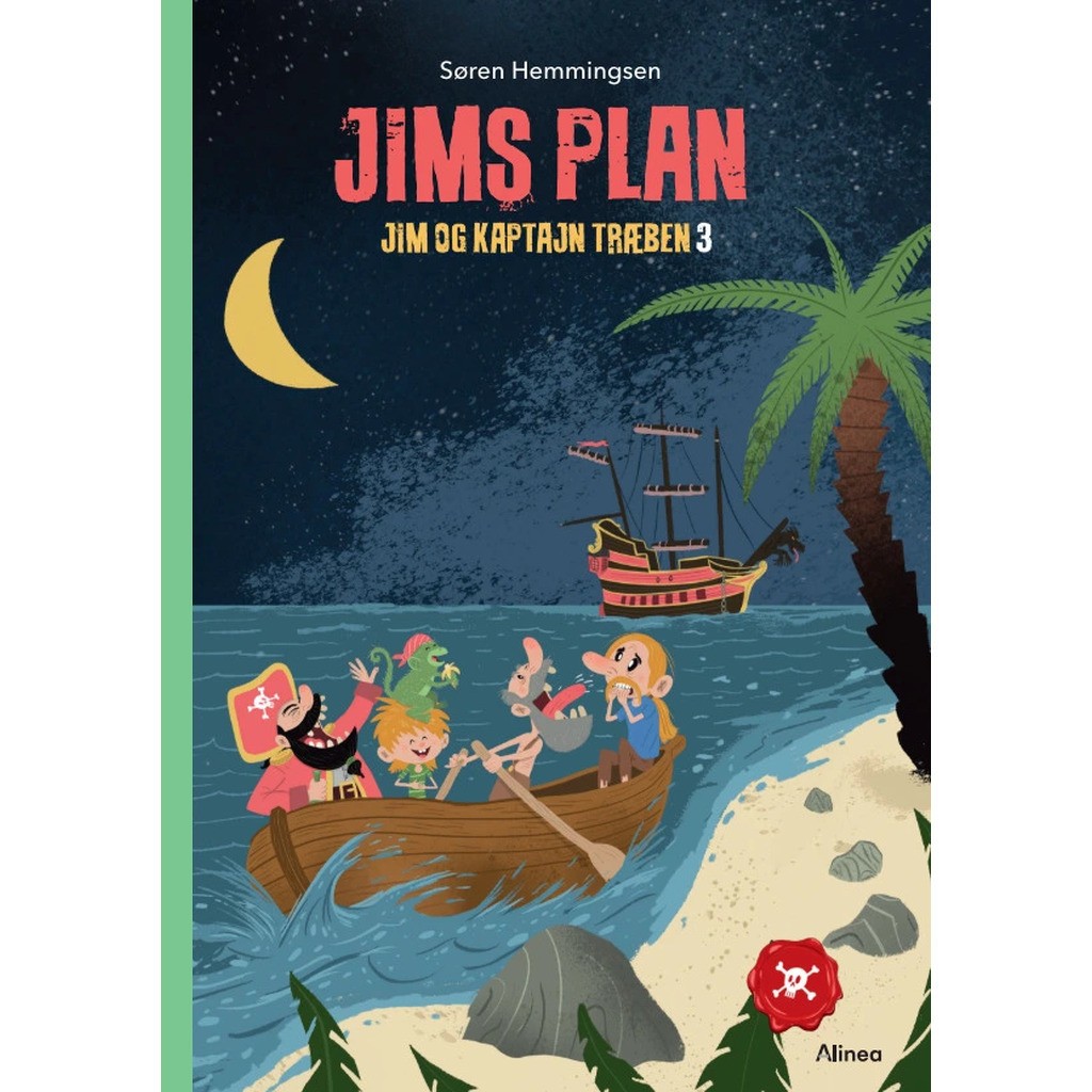 Jim og Kaptajn Træ-ben, Jims plan, Grøn Læseklub