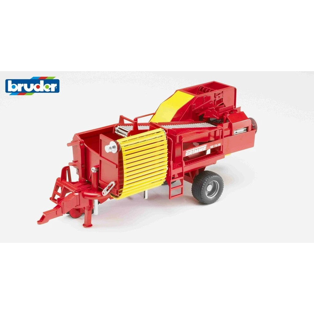 Grimme SE 75-30 kartoffel optager med kartofler