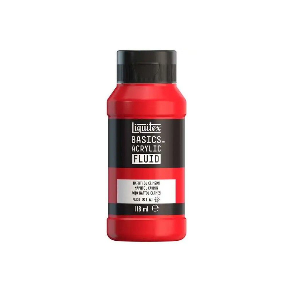 Basics fluid 118ml naphtol crimson row 292