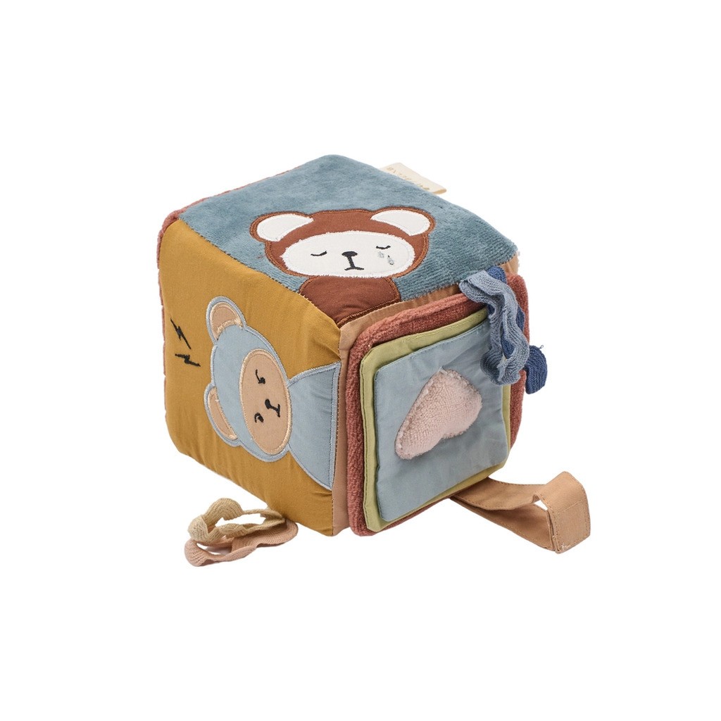 Fabric Cube - Bob has feelings