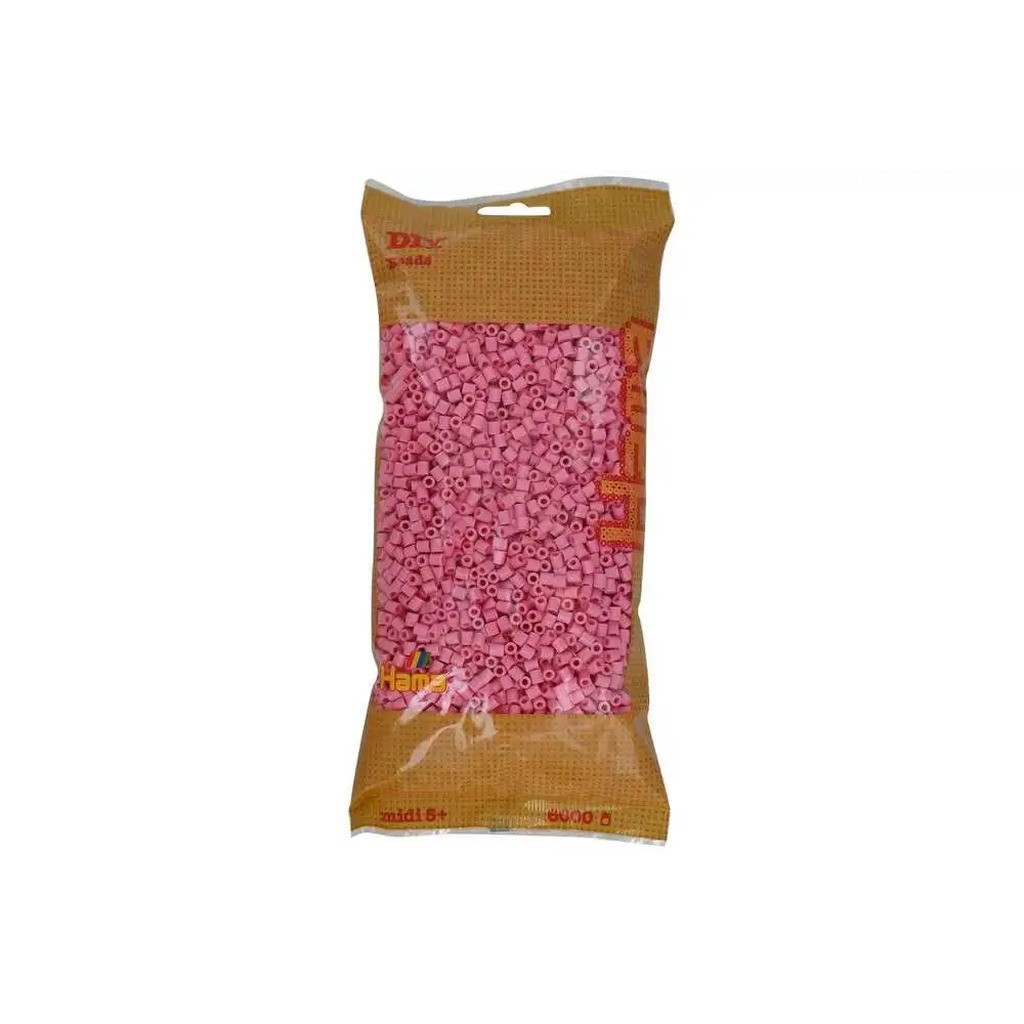 Hama midi perler 6000stk pink