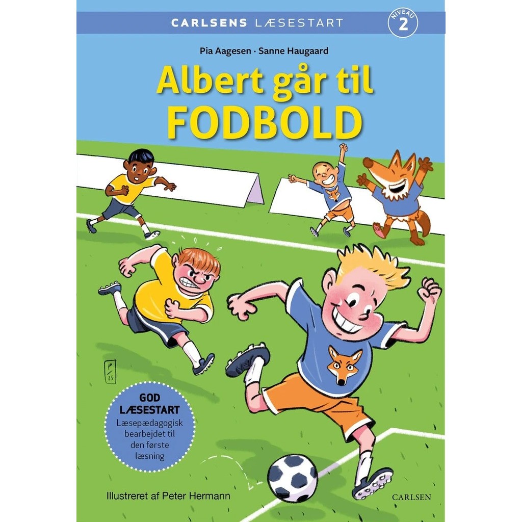 Carlsens Læsestart: Albert går til fodbold