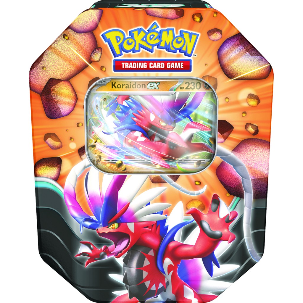 Pokemon Tin Summer EX Slashing Legends ass.