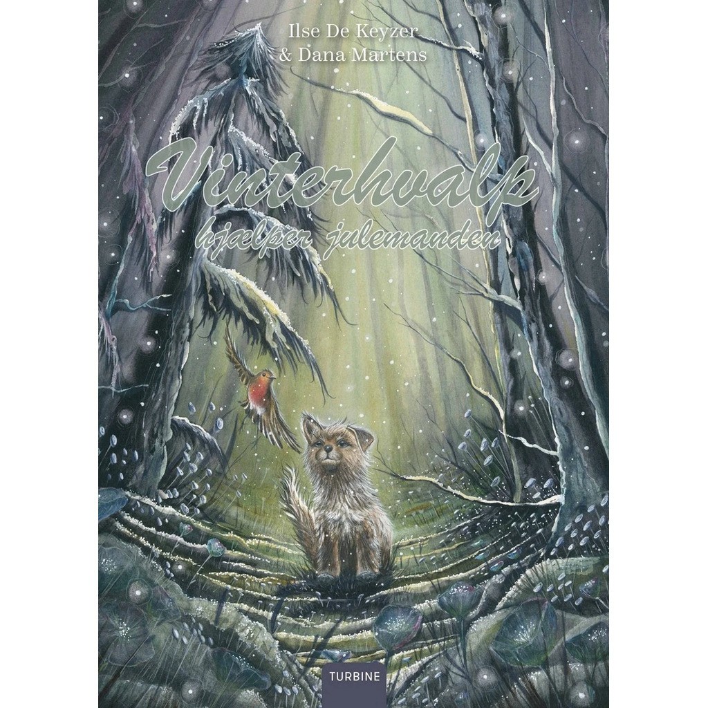 Vinterhvalp hjælper julemanden