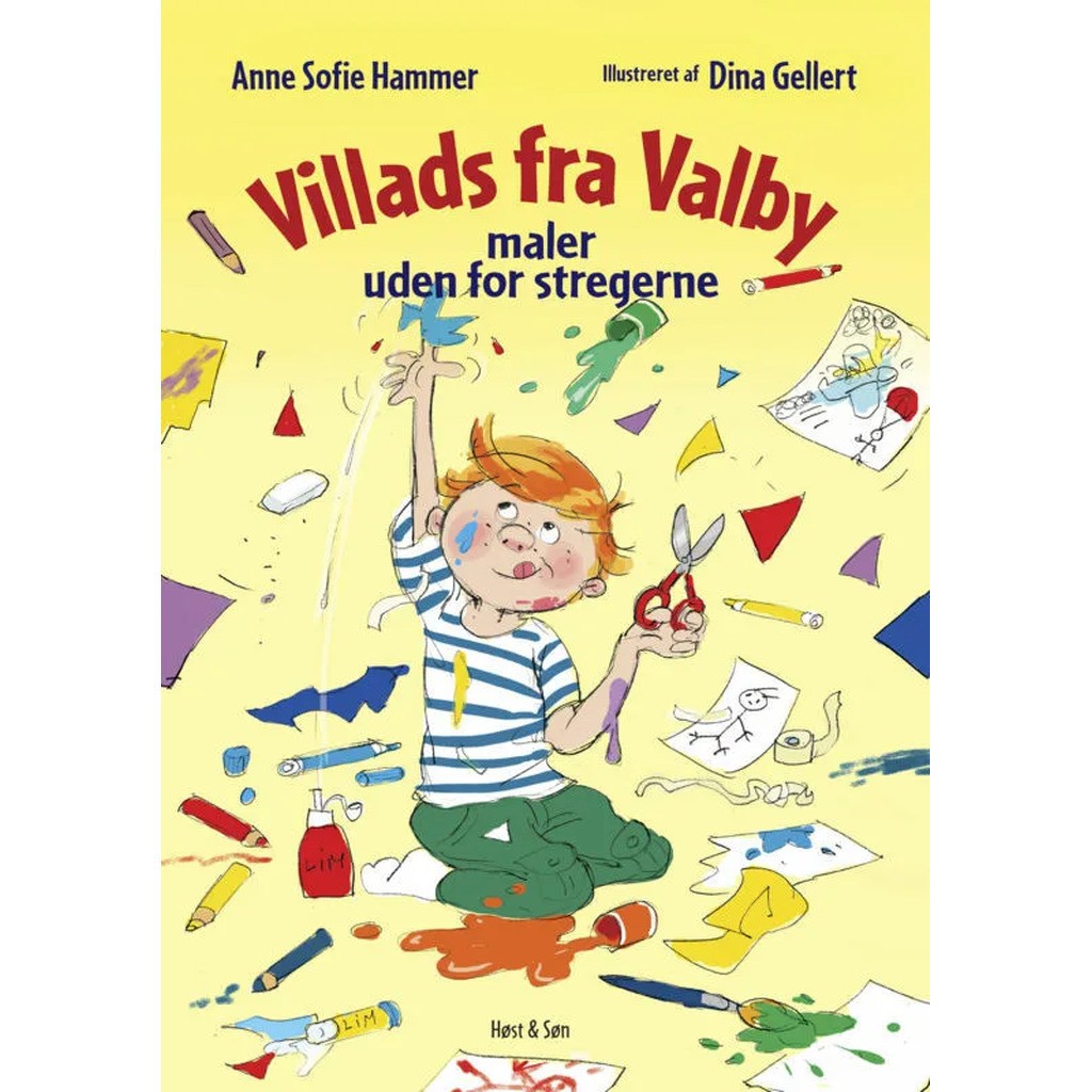Villads fra Valby maler uden for stregerne
