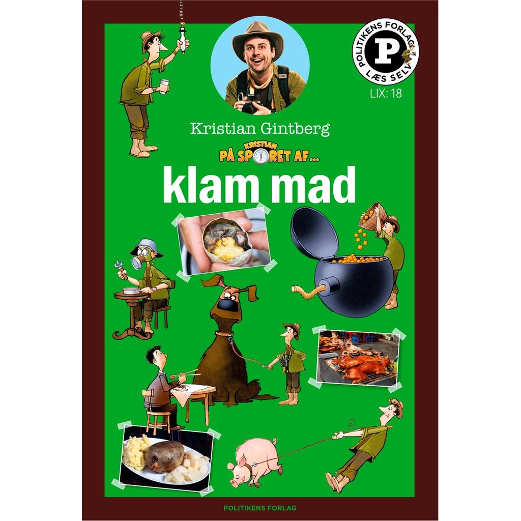 Kristian på sporet af klam mad - Læs selv-serie