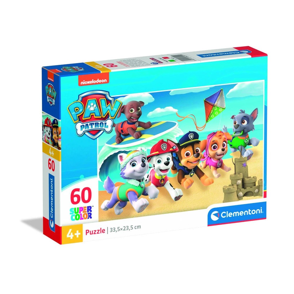 Puslespil Paw Patrol 60 brikker