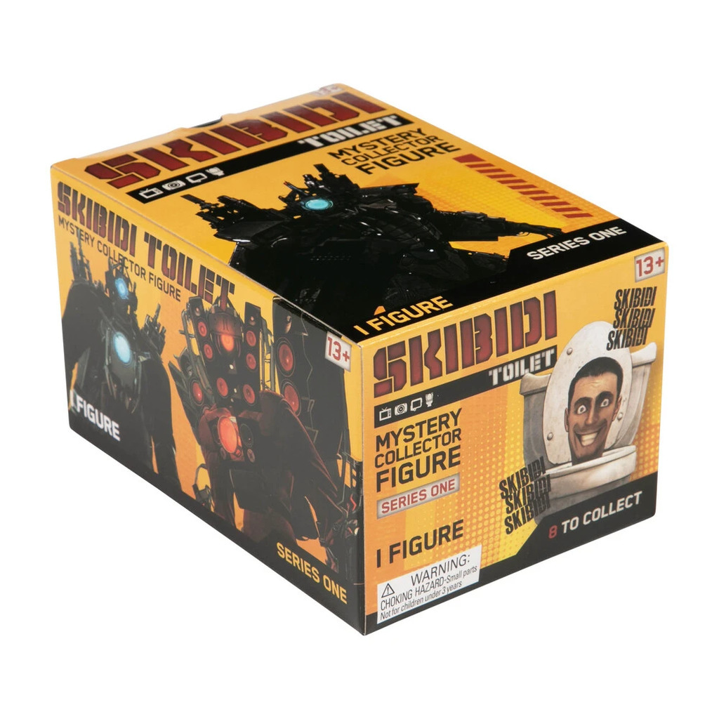 SKIBIDI TOILET MYSTERY FIGURE COLLECTOR SERIES ass