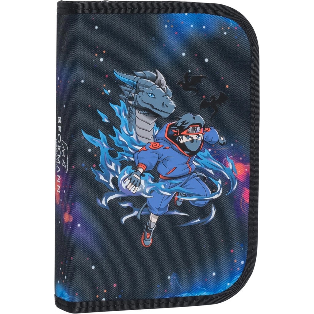 Penalhus Beckmann Onezip Ninja Elements M/Indhold