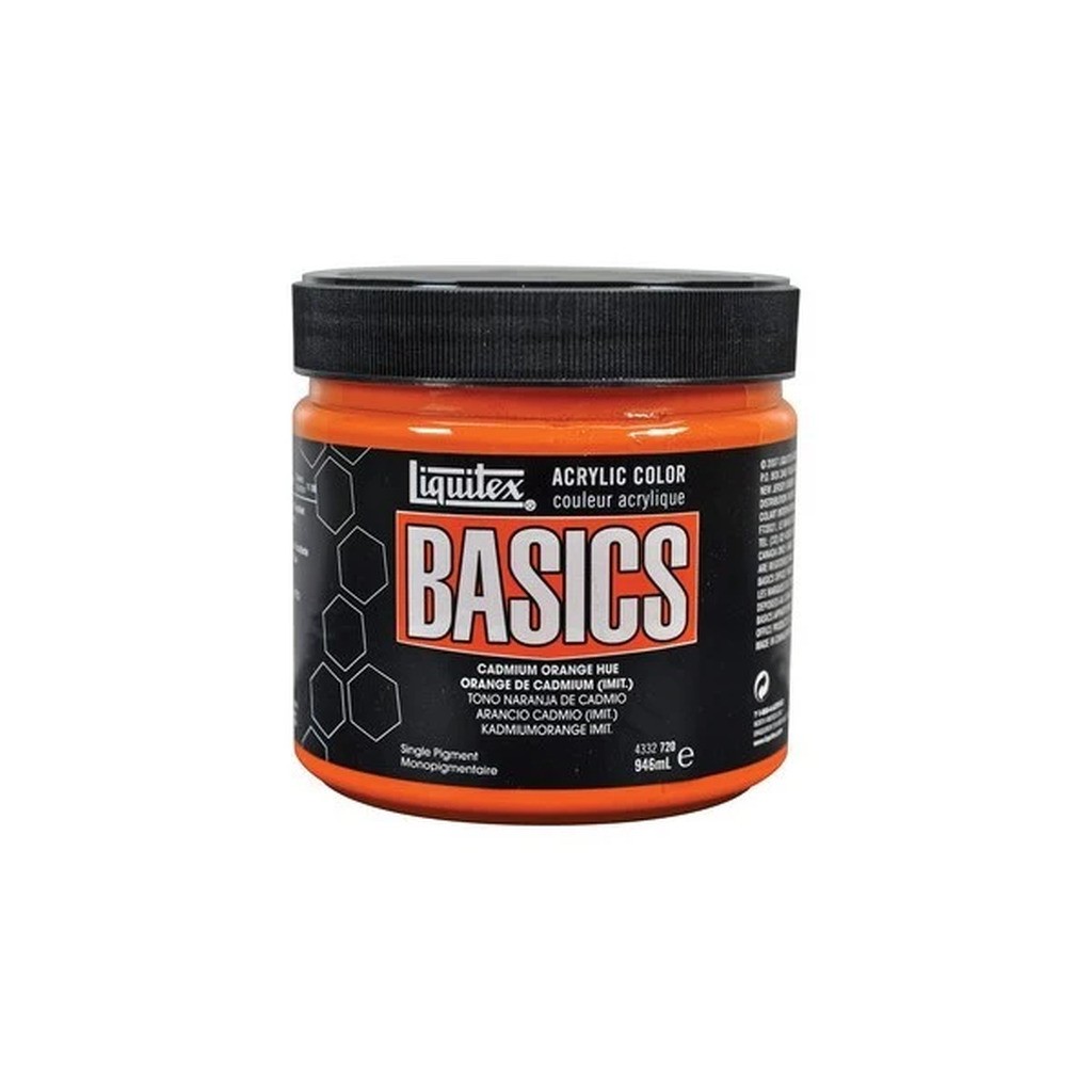 Basics 946Ml Cadmium Orange Hue 720