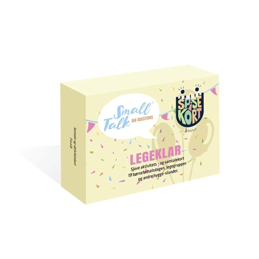 Small Talk Big Questions Legeklar