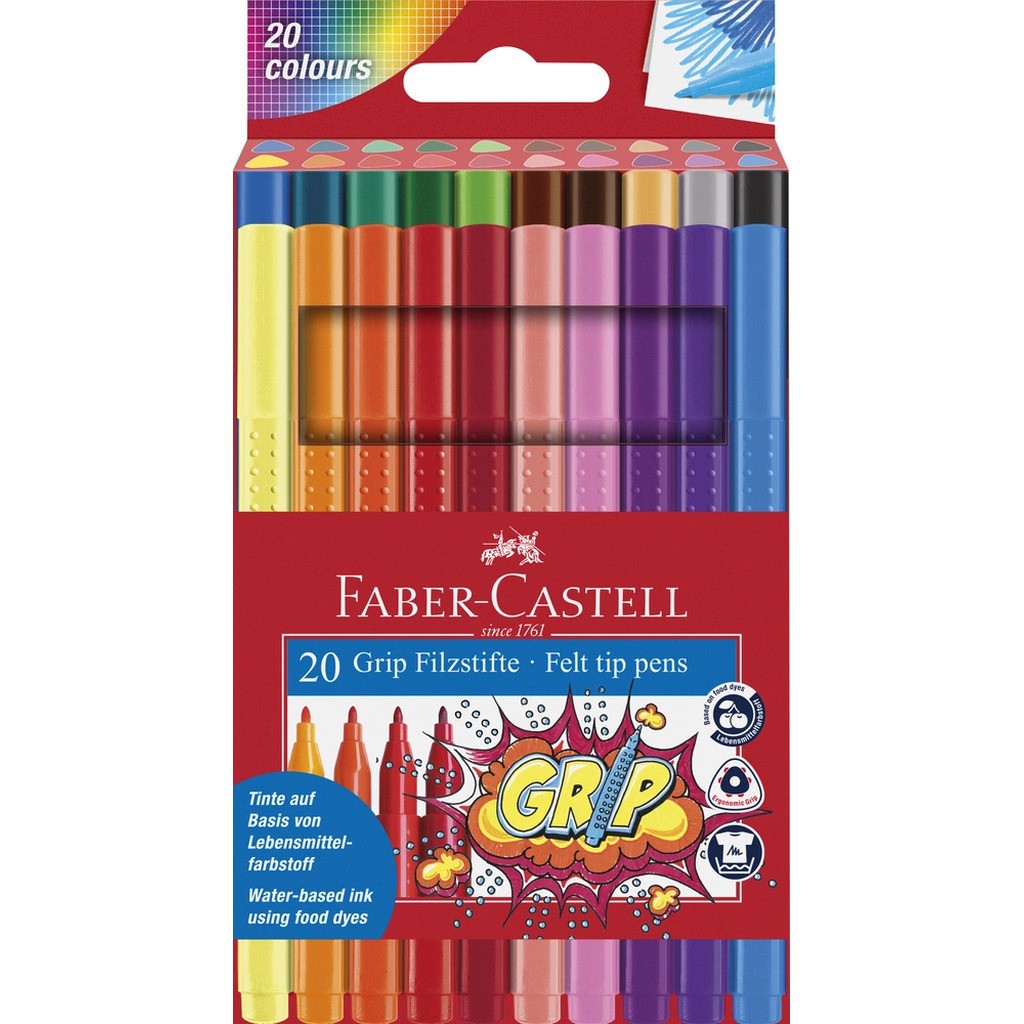 Tusser grip 2001 Faber-Castell 20 stk.