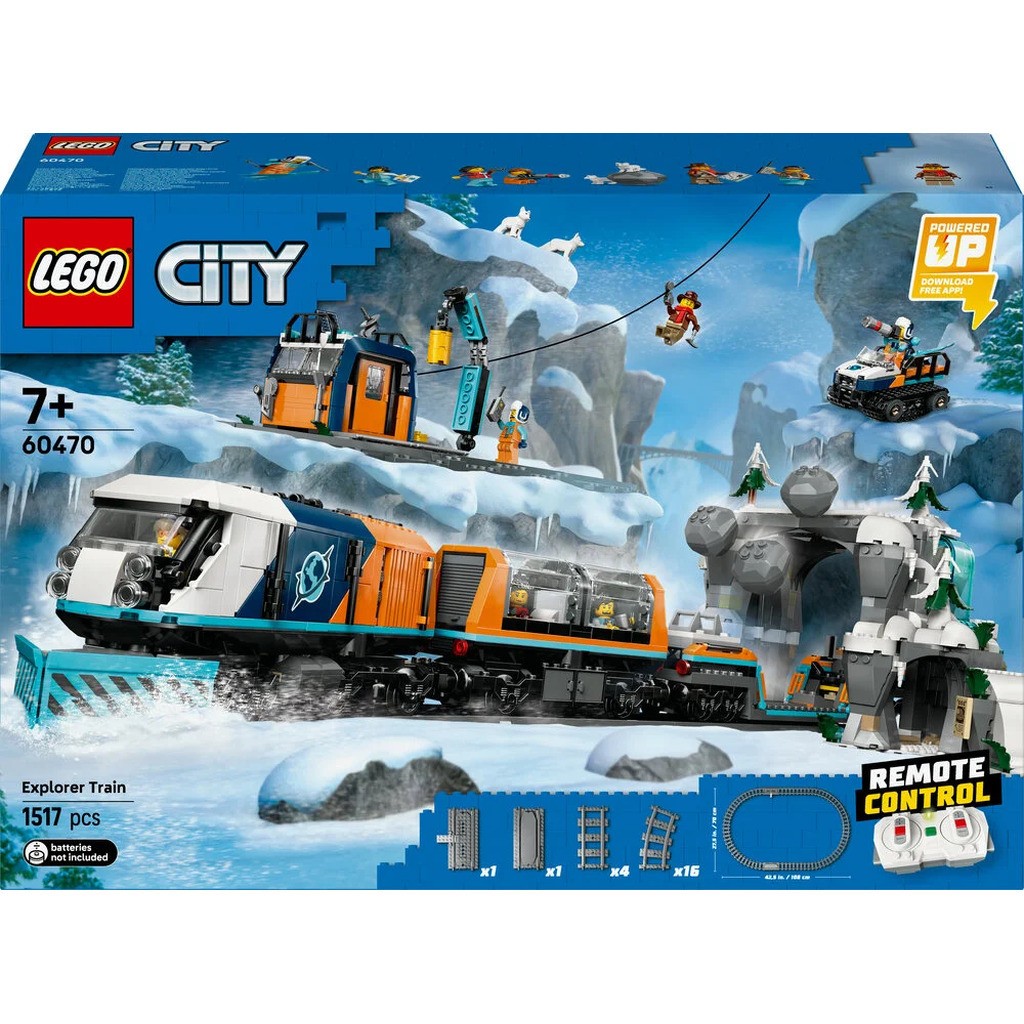 60470 LEGO City Polarforskernes arktiske eksprestog