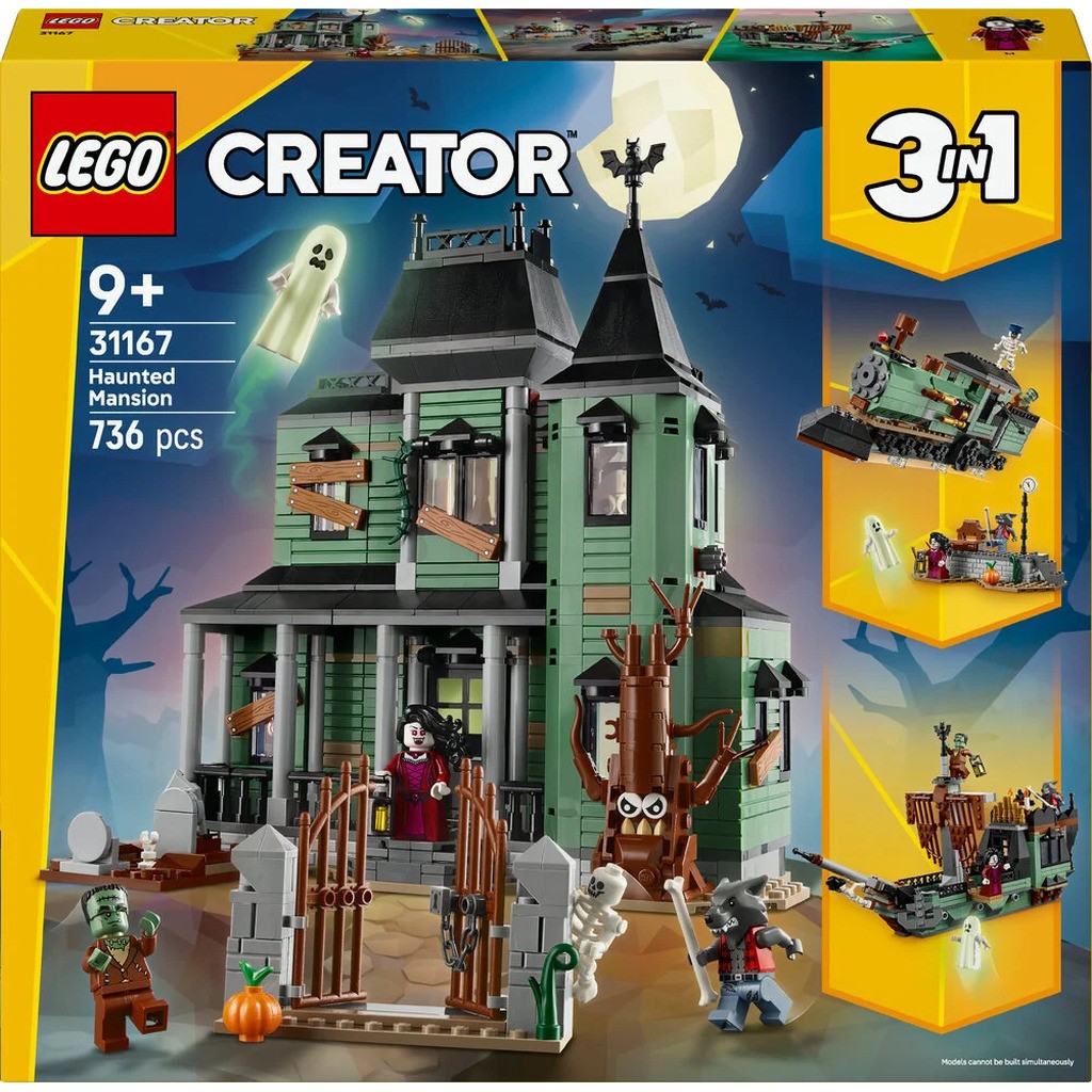 31167 LEGO Creator Hjemsøgt palæ