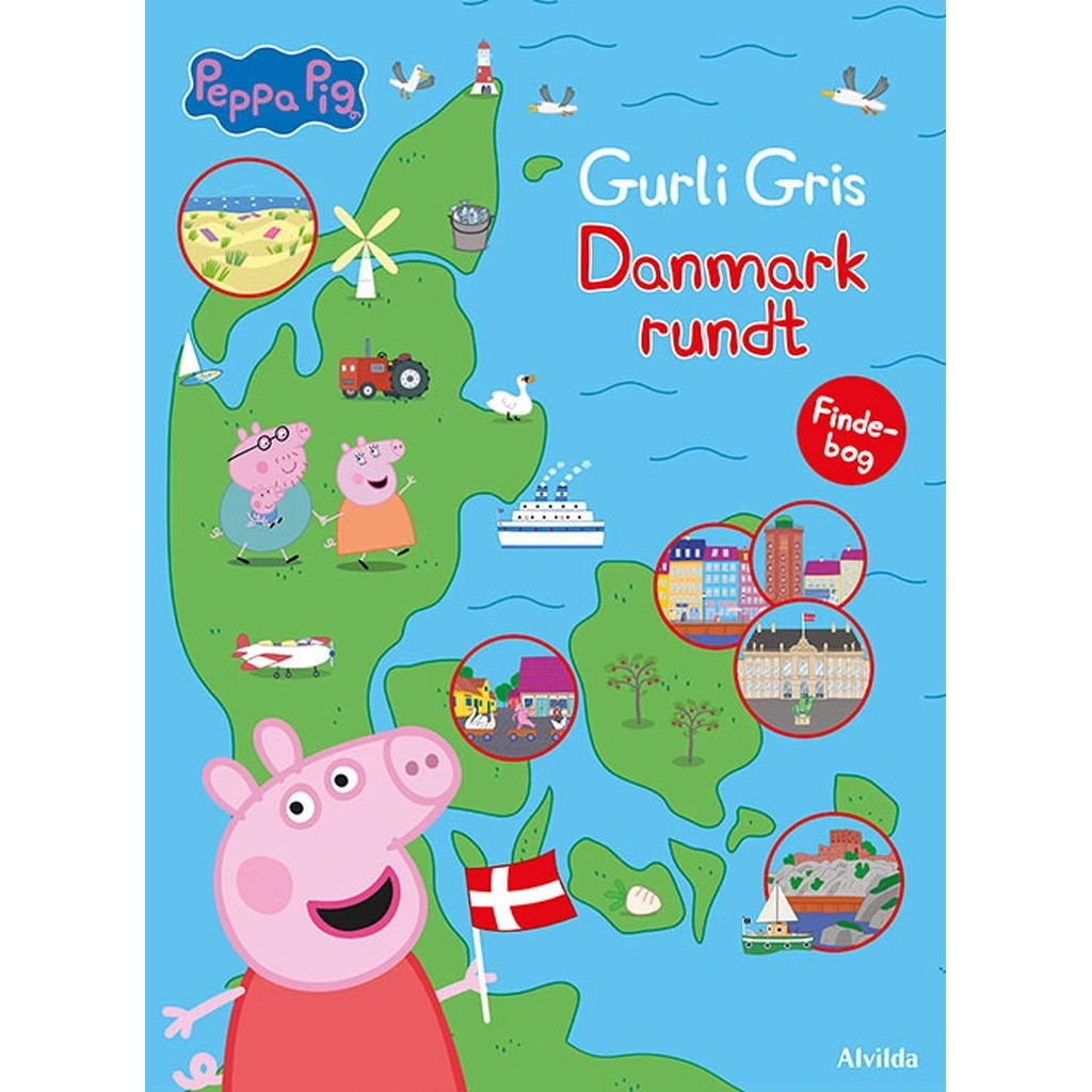 Peppa Pig - Gurli Gris - Danmark rundt