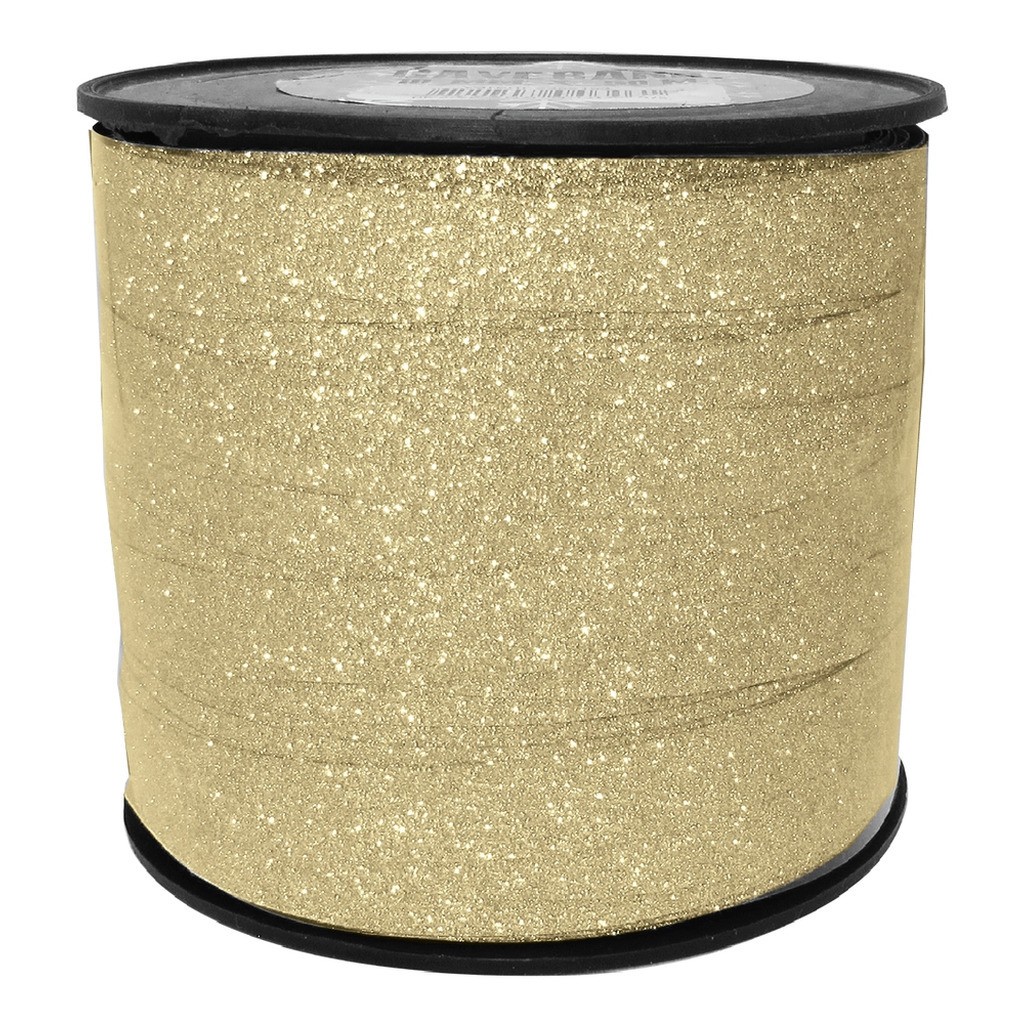 Gavebånd glitter 10 mm x 50 m