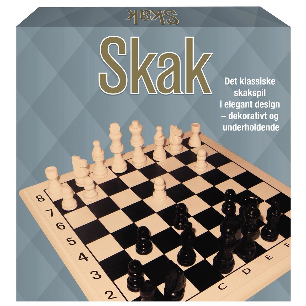 Skakspil i træ