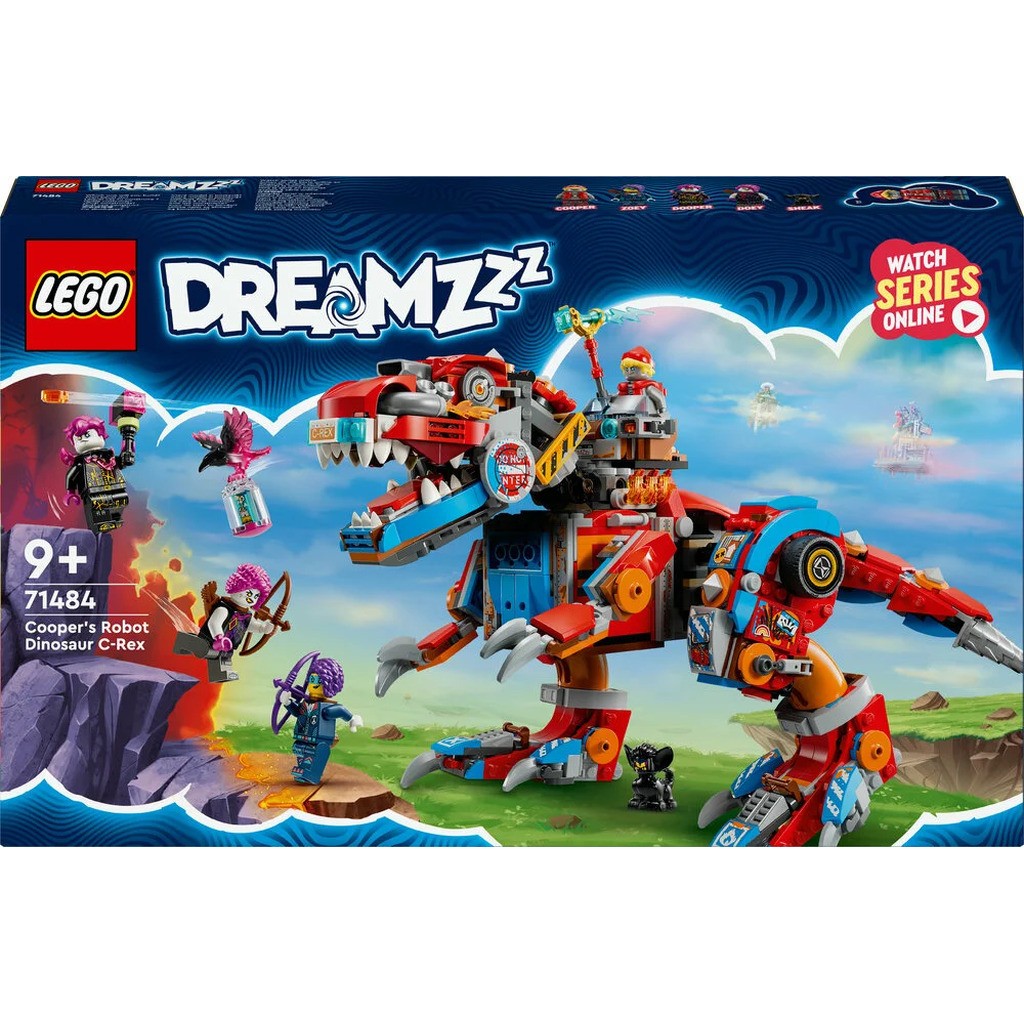 71484 LEGO DREAMZzz Coopers robotdinosaur C-Rex