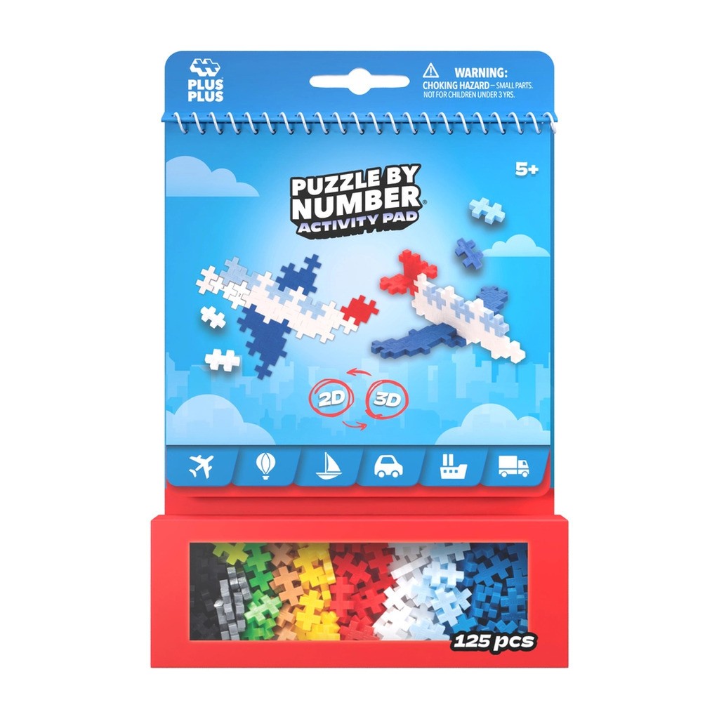 Plus-Plus Activity Pad  Transportation