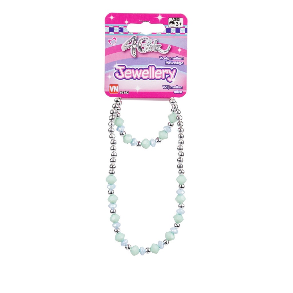 Halskæde og armbånd ass