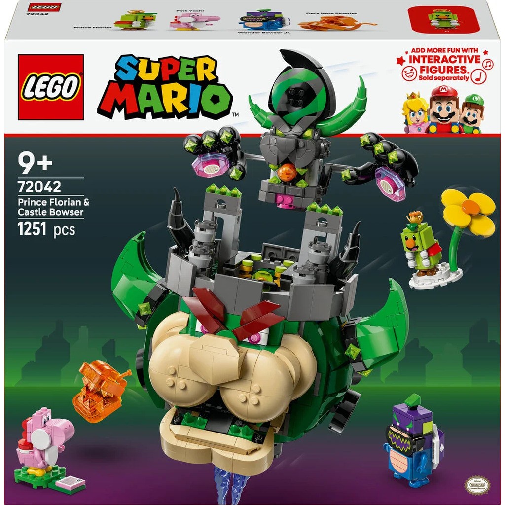 72042 LEGO Super Mario Prince Florian og Castle Bowser