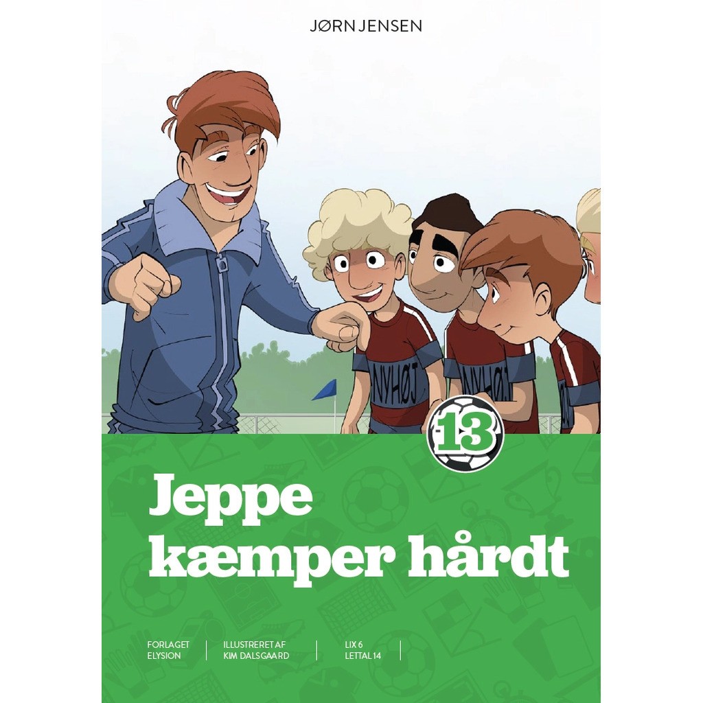 Jeppe kæmper hårdt
