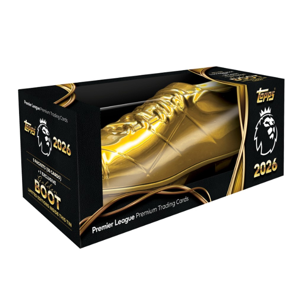 TOPPS PREMIER LEAGUE GOLDEN BOOT TIN W2