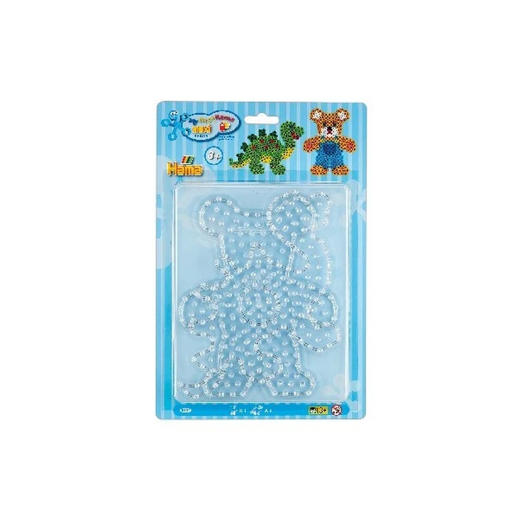 Hama maxi stiftplader bamse + dinosaur TR