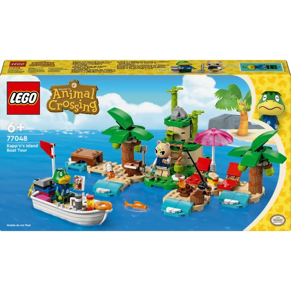 77048 LEGO Animal Crossing Kapp&apos;n på ø-bådtur