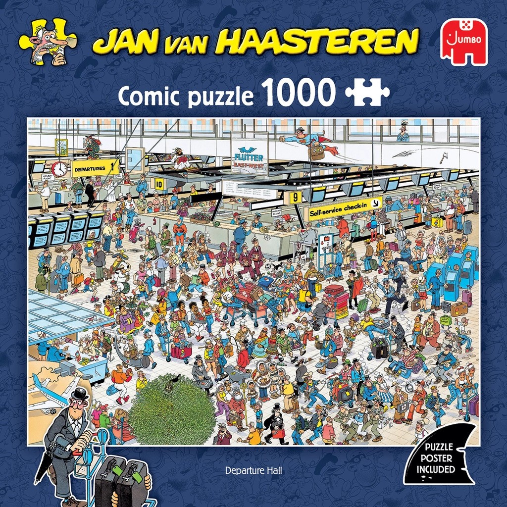 PUSLESPIL JVH DEPATURE HALL 1000 BRIKKER