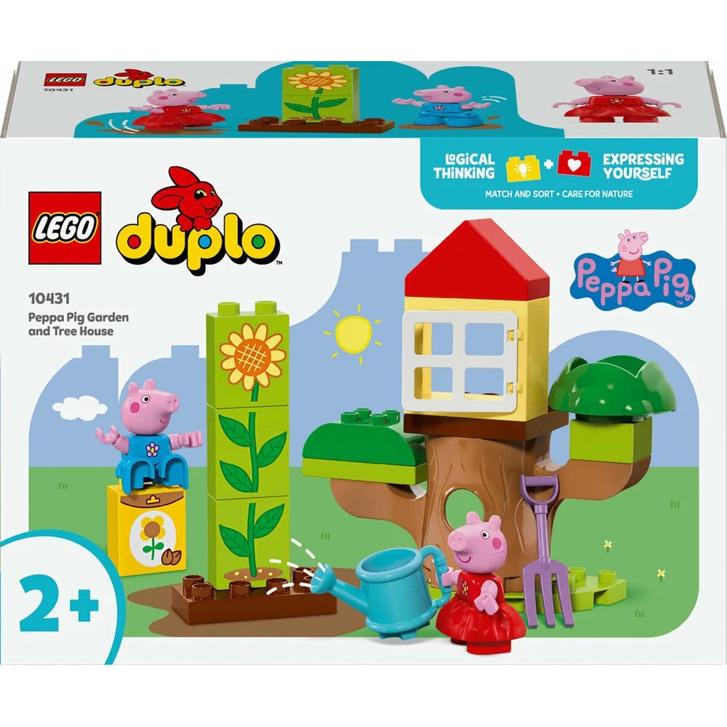 10431 LEGO DUPLO Peppa Pig Gurli Gris&apos; have og trætophus